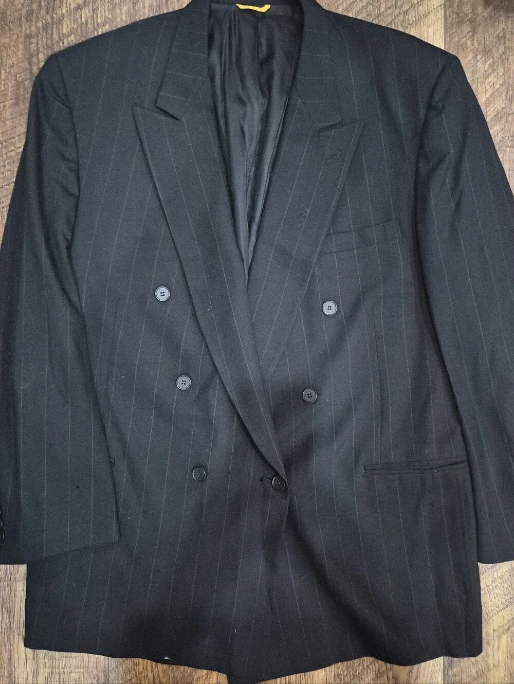 Vtg Men's Kuppenheimer Premier Edition Two Piece Blazer & Pant Suit 100% Wool